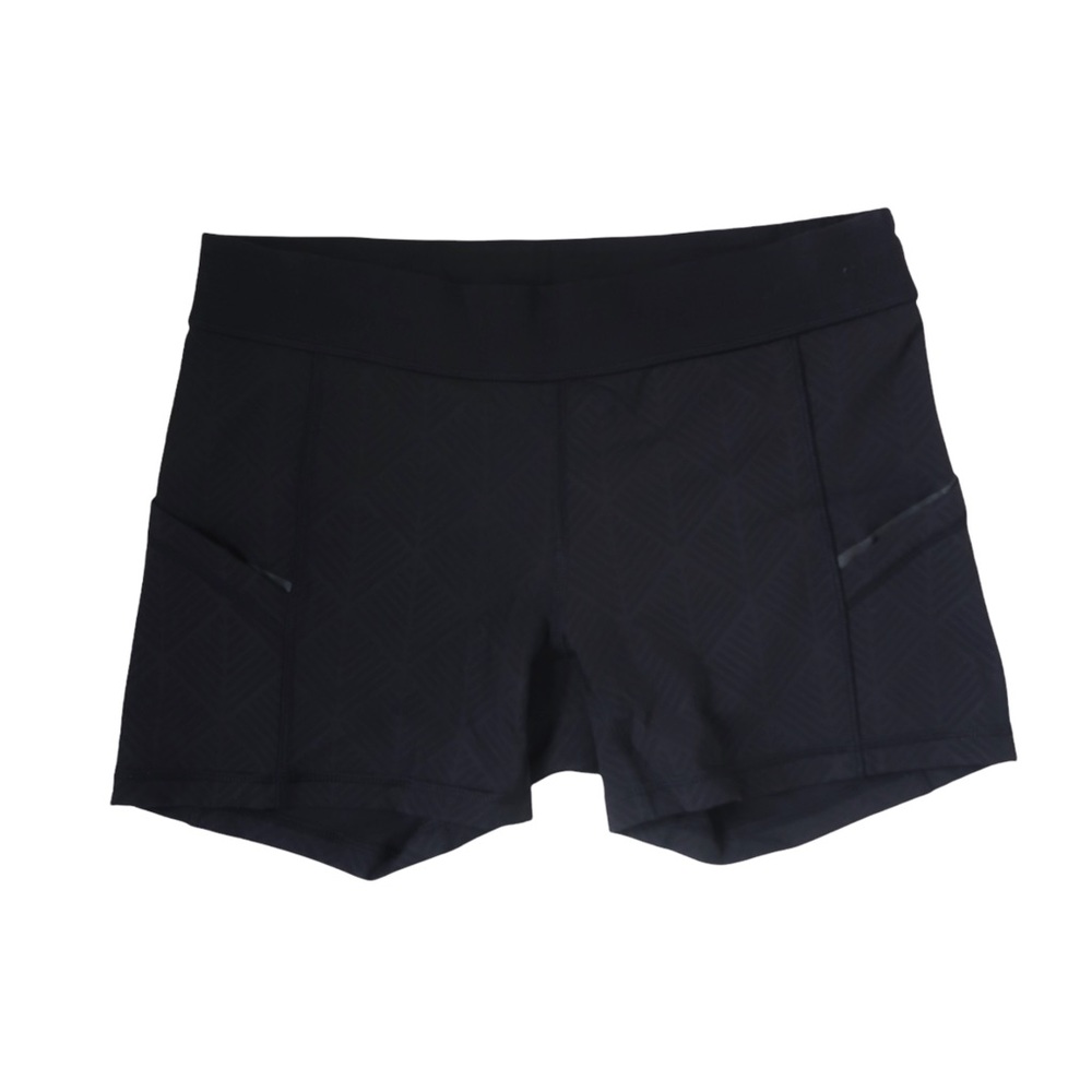 Great Condition Lululemon Black Spandex Shorts - Women 8